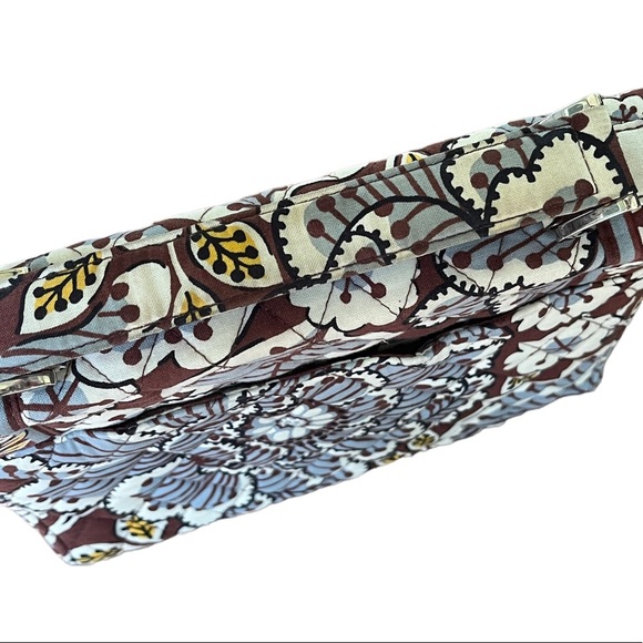 Vera Bradley Julia Slate Blooms Convertible Handbag to Shoulder Bag Turn… - Picture 6 of 12